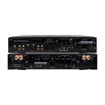 MOON 461 + 491 Compass HiFi-Set Rückansicht schwarz