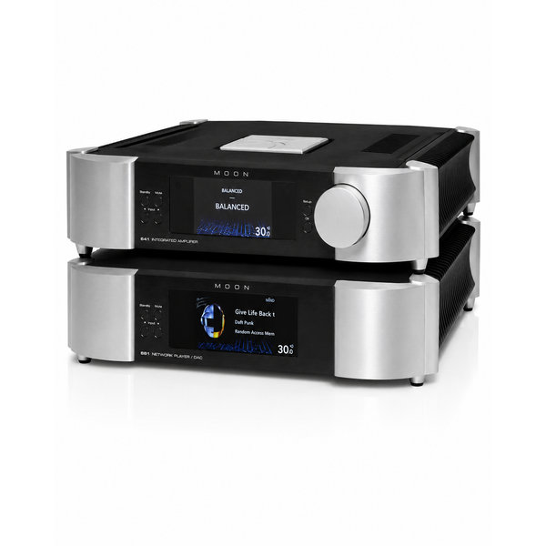 MOON 641 + 681 HiFi-Set Frontansicht north collection