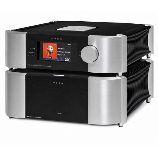 MOON 861 + 891 HiFi-Set Frontansicht north collection