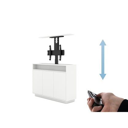 Multibrackets 4684 AV-Cabinet TV-Lift 55 Zoll Weiss Fernbedienung, Bedienung des Lifts per Handsender