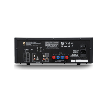NAD C3030 Stereo-Vollverstärker mit Phono Rückansicht mit HDMI eARC und Phono-Eingang