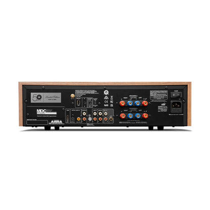 NAD C3050 Stereo Vollverstärker Rückansicht HDMI eARC Phono MDC2 Anschlüsse
