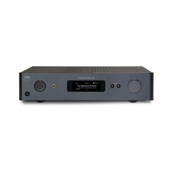 NAD C379 Stereo-Vollverstärker Frontansicht schwarz