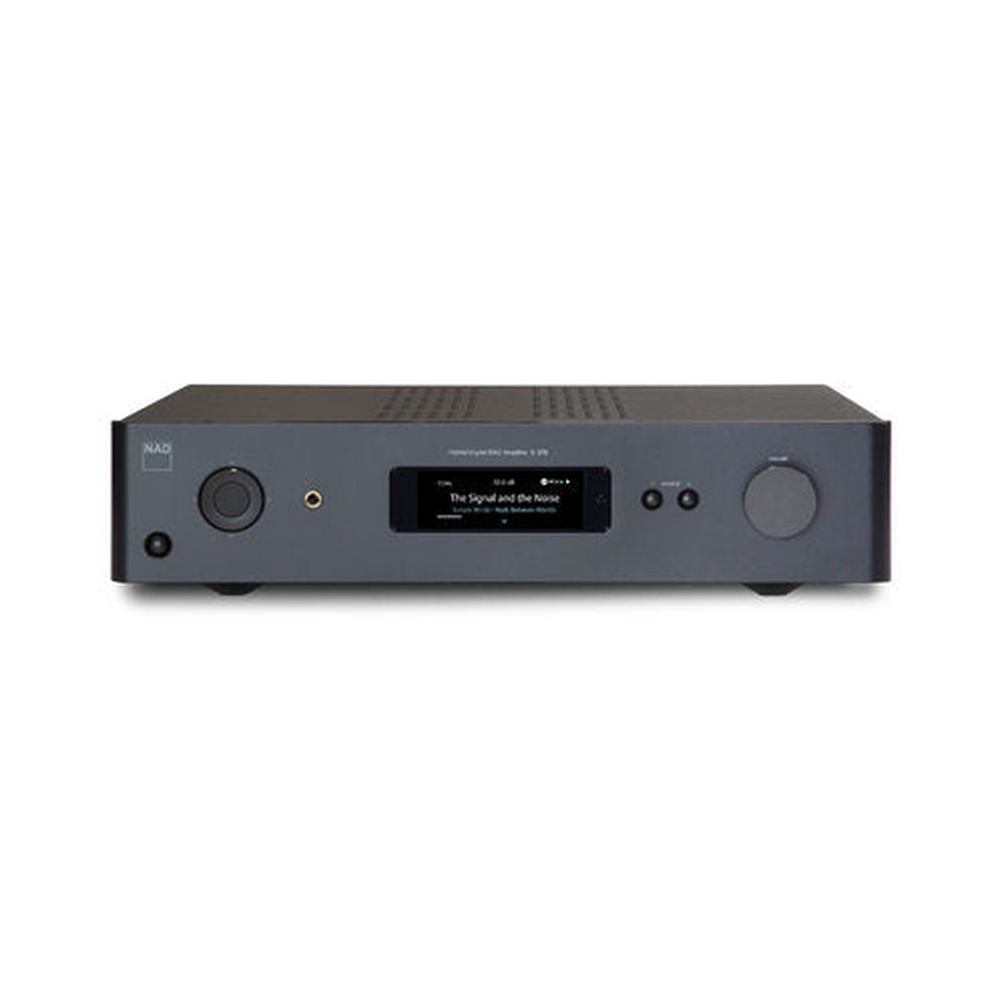 NAD C379 Stereo-Vollverstärker Frontansicht schwarz