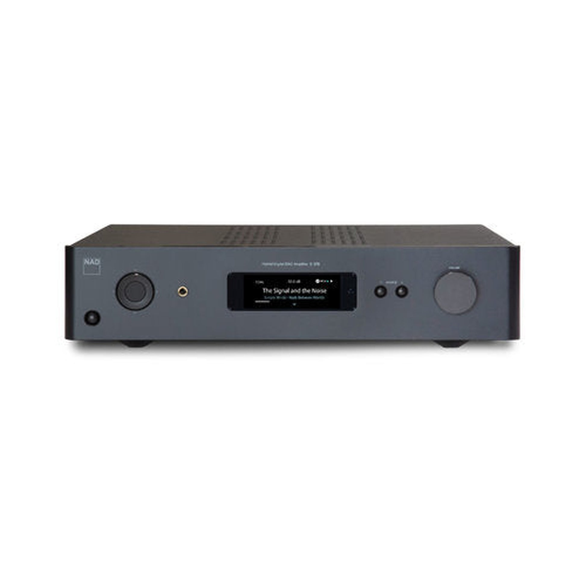 NAD C379 Stereo-Vollverstärker Frontansicht schwarz