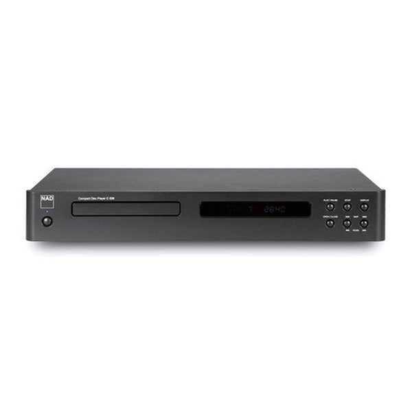 NAD C538 CD-Player Wolfson DAC 24Bit Frontansicht schwarz