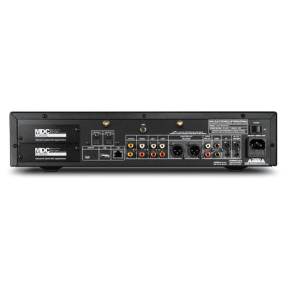 NAD C658 BluOS Streaming Vorverstärker DAC Rückansicht XLR Phono MDC Anschlüsse