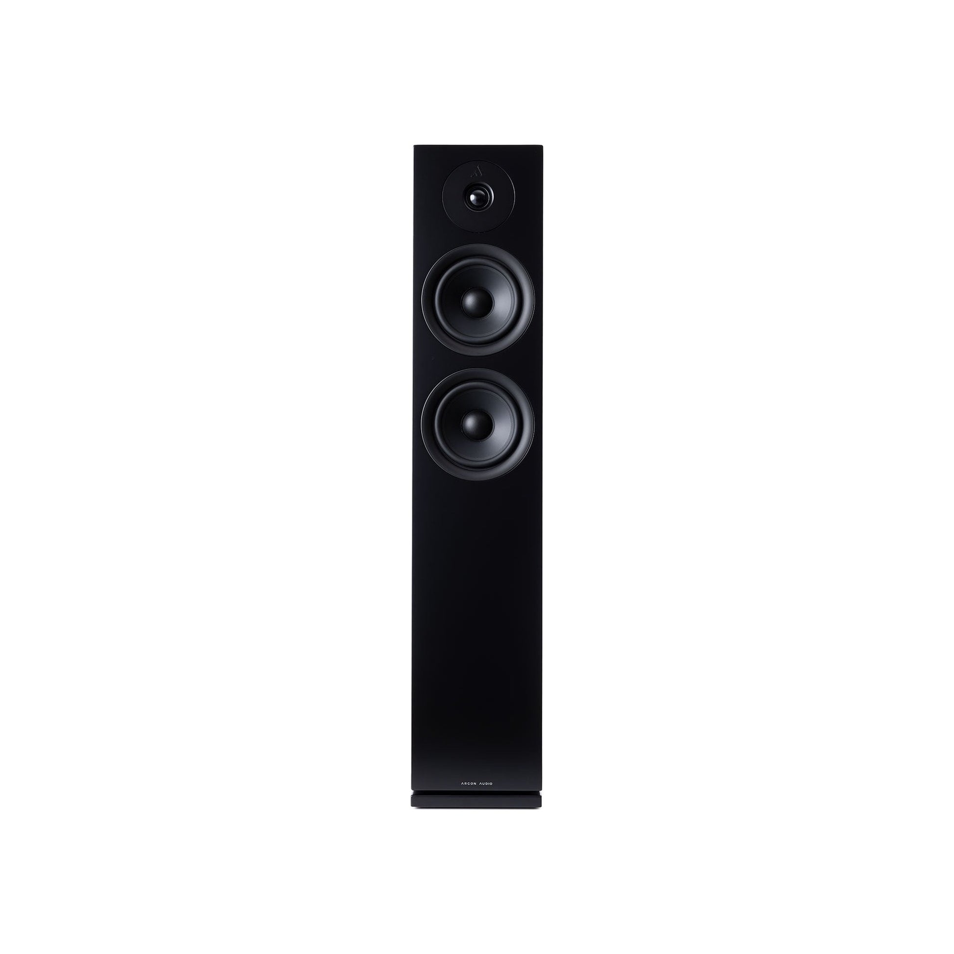 NAD C700 V2 + Argon Forus 55 HiFi-Set Black Argon Forus 55 Standlautsprecher Frontansicht ohne Grill