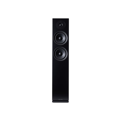 NAD C700 V2 + Argon Forus 55 HiFi-Set Black Argon Forus 55 Standlautsprecher Frontansicht ohne Grill