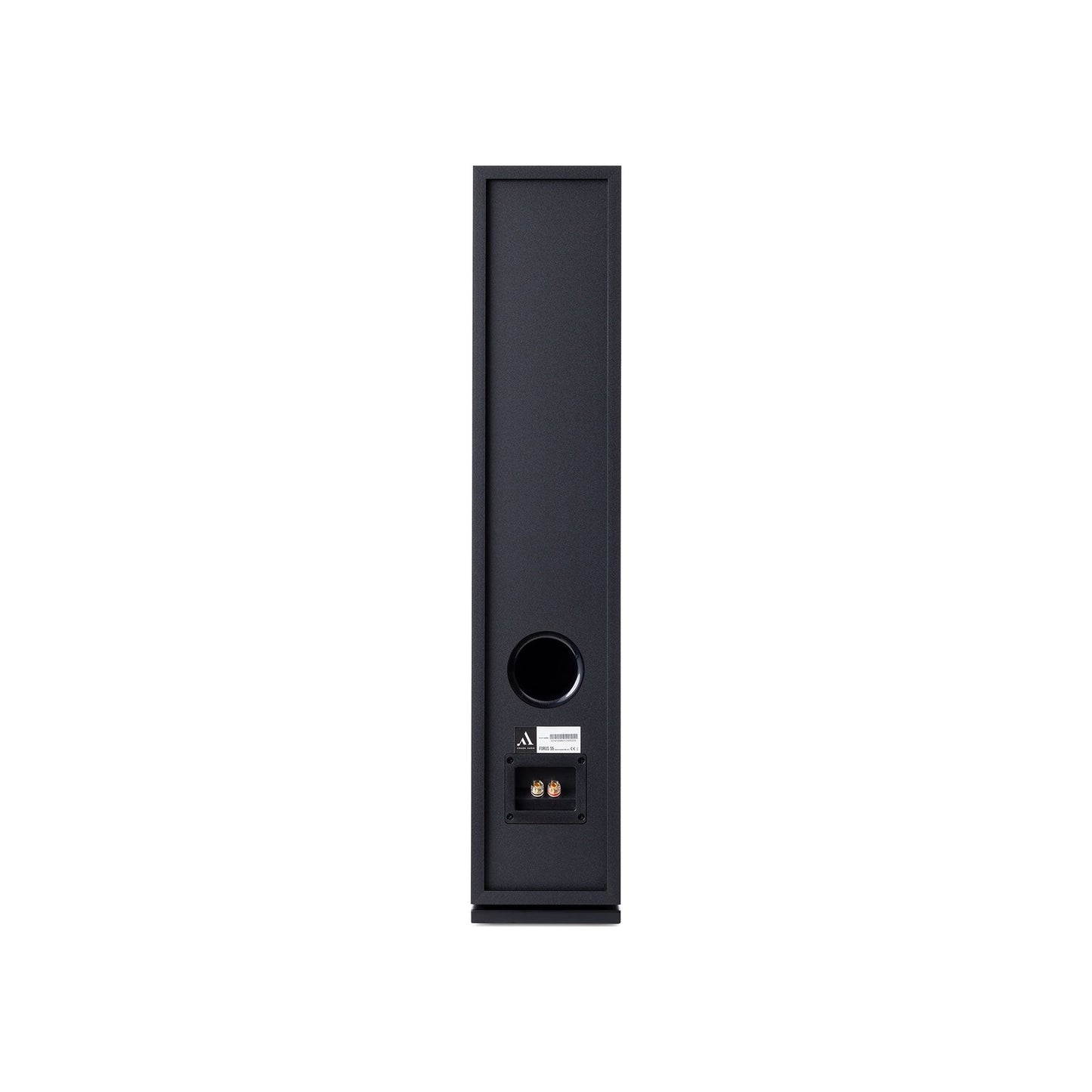 NAD C700 V2 + Argon Forus 55 HiFi-Set Black Argon Forus 55 Standlautsprecher Rückansicht