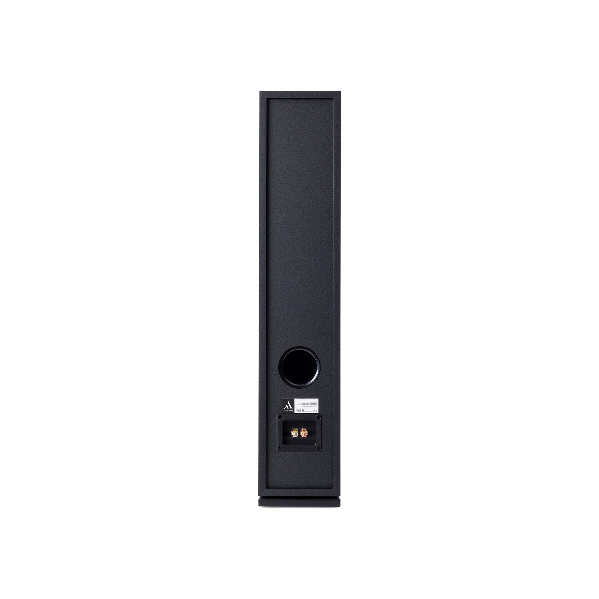 NAD C700 V2 + Argon Forus 55 HiFi-Set Black Argon Forus 55 Standlautsprecher Rückansicht