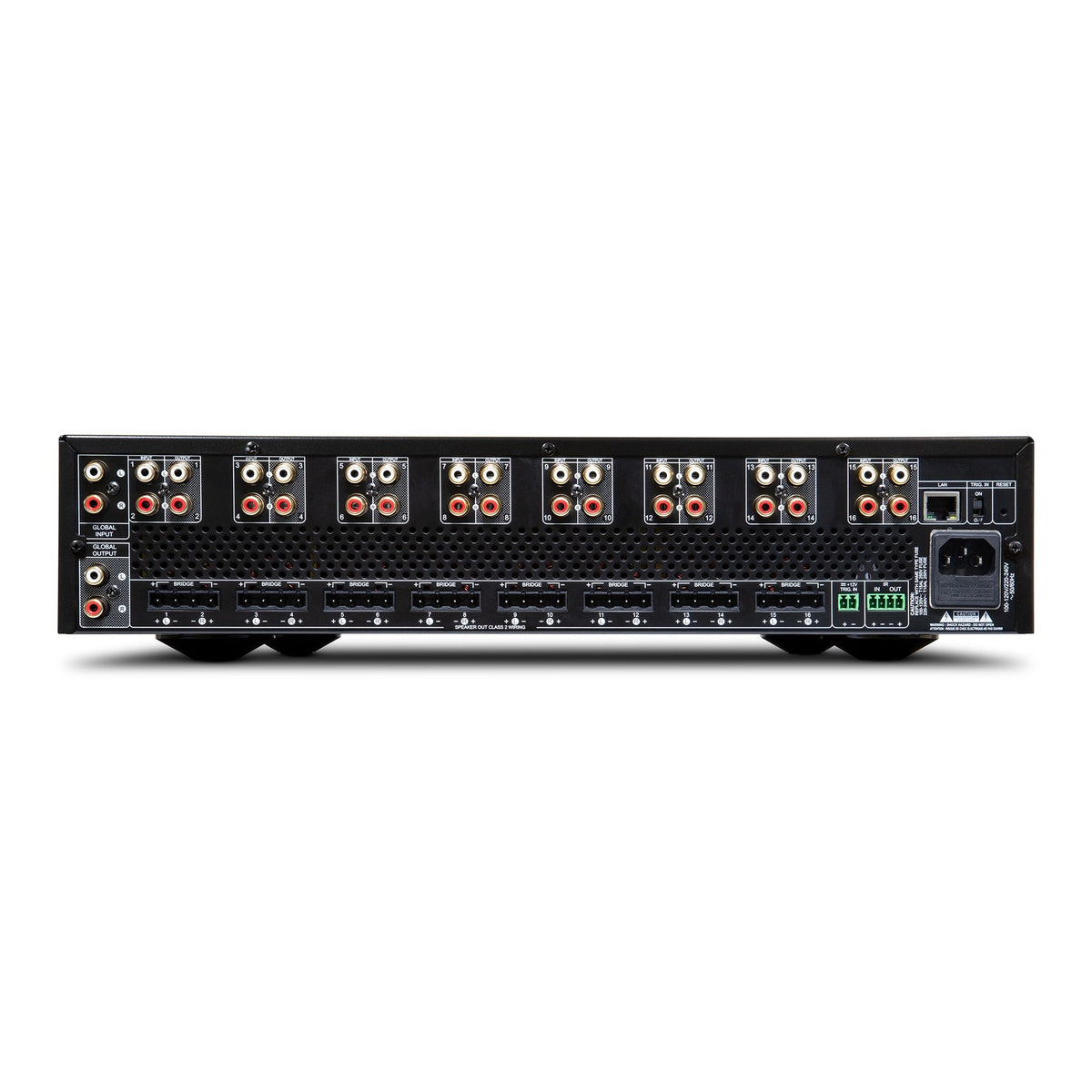 NAD CI 16-60 DSP v2 Mehrkanal-Verstärker, Rückansicht