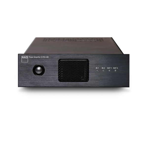 NAD CI PA4-60 4-Kanal-Endstufe, Frontansicht
