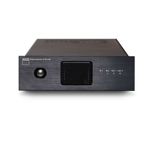 NAD CI PA4-60 4-Kanal-Endstufe, Frontansicht