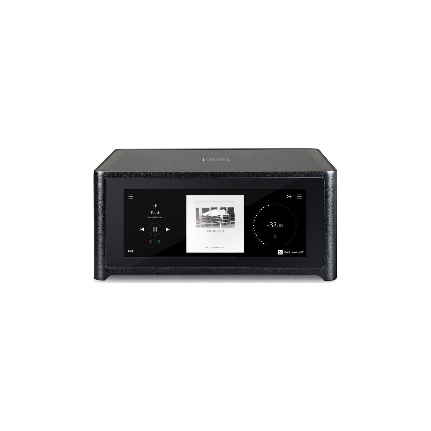 NAD M10 V3 Streaming-Verstärker mit Dirac Frontansicht kompakt