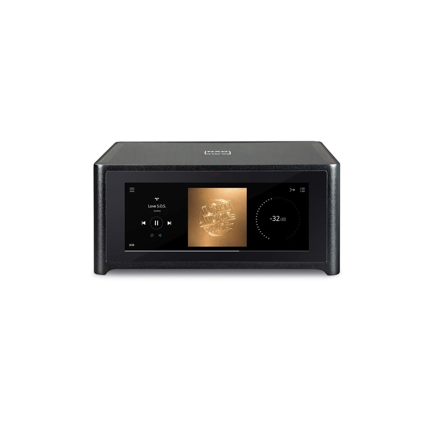 NAD M10 V3 Streaming-Verstärker mit Dirac Frontansicht
