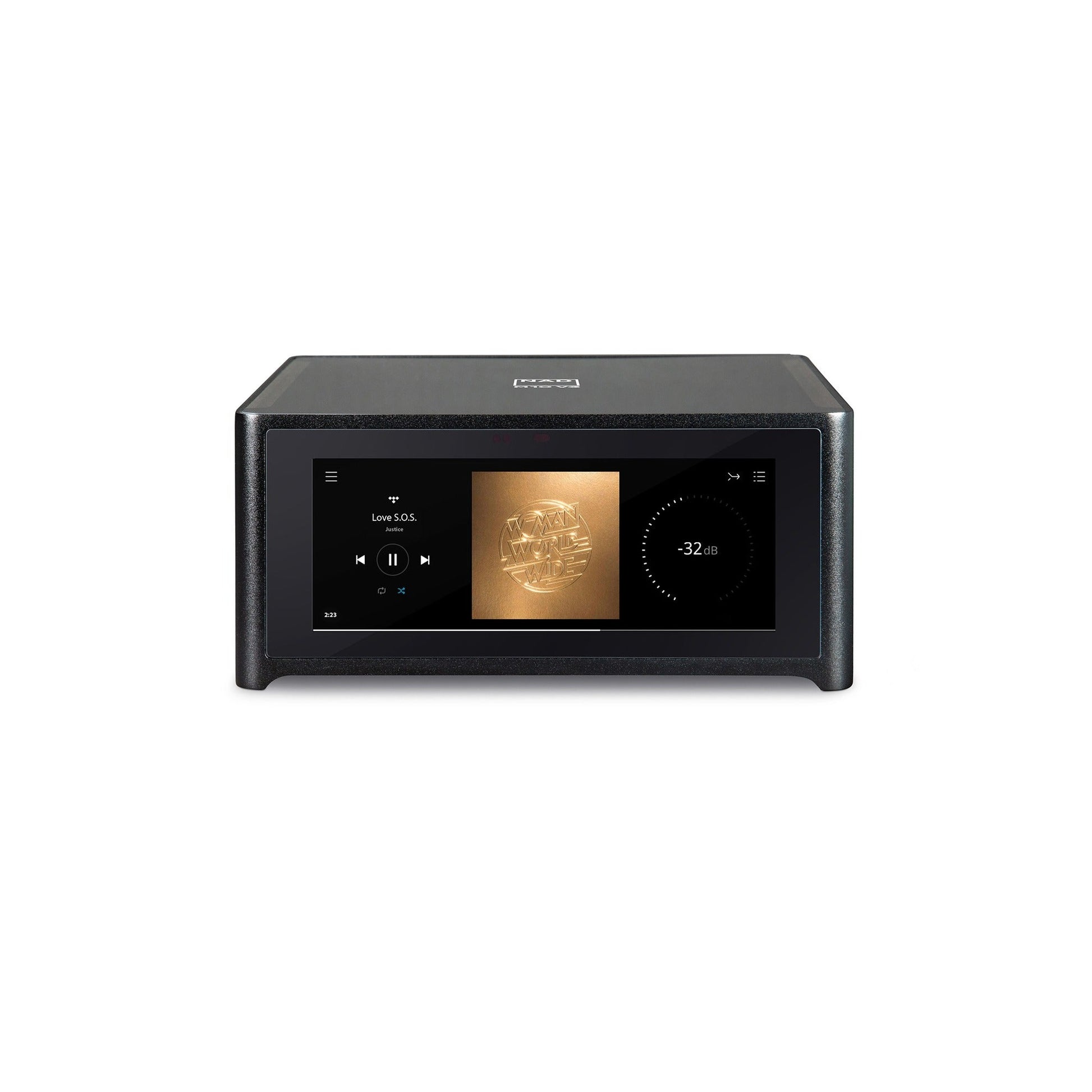 NAD M10 V3 Streaming-Verstärker mit Dirac Frontansicht
