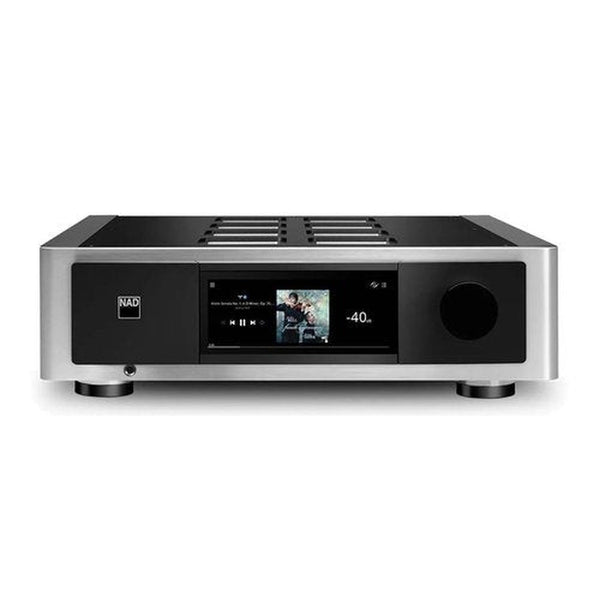 NAD M66 BluOS Streaming-Vorverstärker & DAC Frontansicht