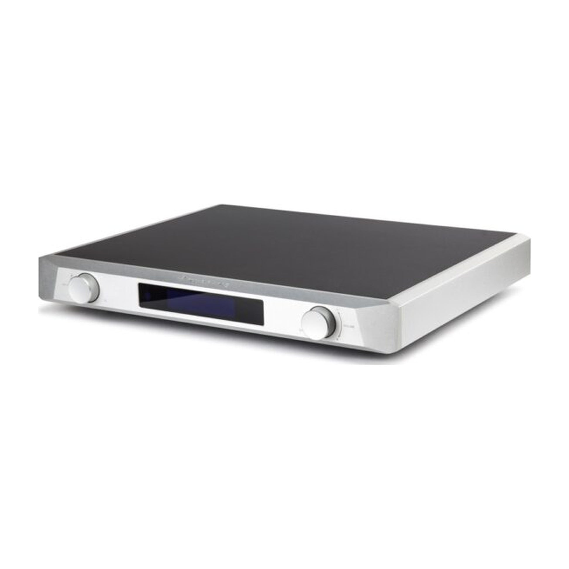 NuPrime Evolution DAC-2 D/A-Wandler Schrägansicht in Silber