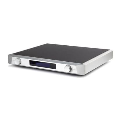 NuPrime Evolution DAC-2 D/A-Wandler Schrägansicht in Silber