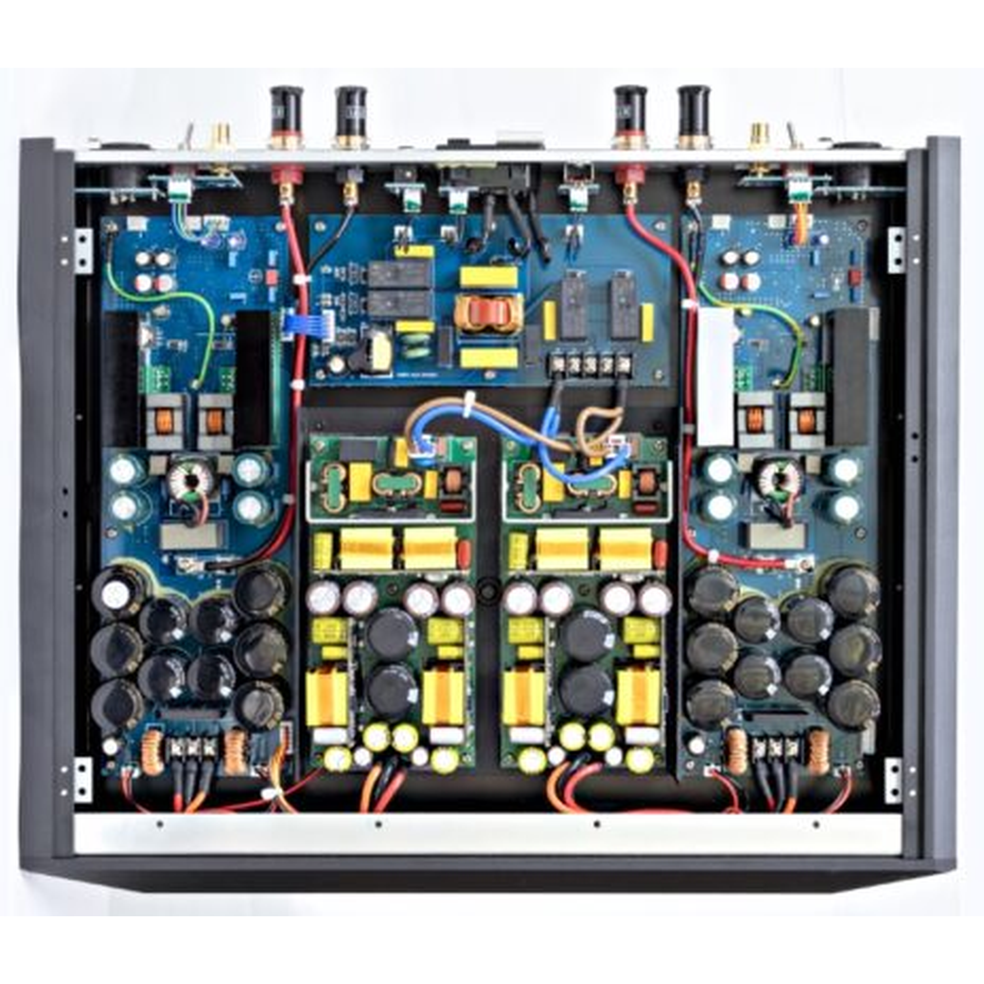 NuPrime Evolution STA-SE Stereo-Endstufe Detailansicht des Innenaufbaus