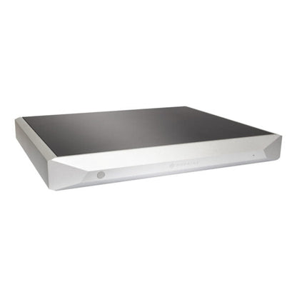 NuPrime Evolution TWO-SE Mono-Endstufe Schrägansicht in Silber