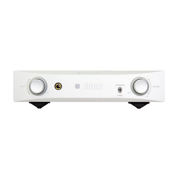 NuPrime PRA-9X Vorverstärker mit Phono Frontansicht in Silber