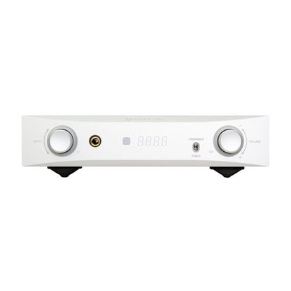 NuPrime PRA-9X Vorverstärker mit Phono Frontansicht in Silber
