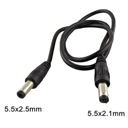 NuPrime SiGa Power75 Audio-Netzteil Lieferumfang DC-Adapterkabel 5,5 x 2,5 mm auf 5,5 x 2,1 mm