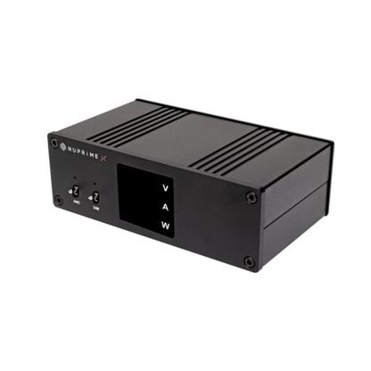 NuPrime SiGa Power75 Audio-Netzteil Produktansicht mit Front- und Rückseite