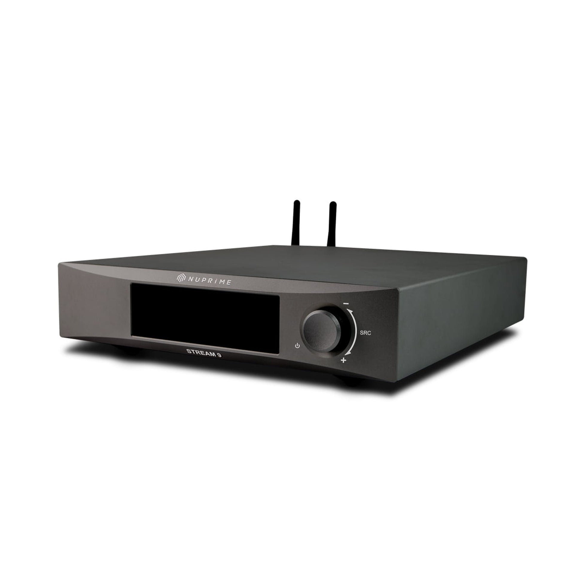 NuPrime Stream 9X Netzwerk-Streamer Schrägansicht