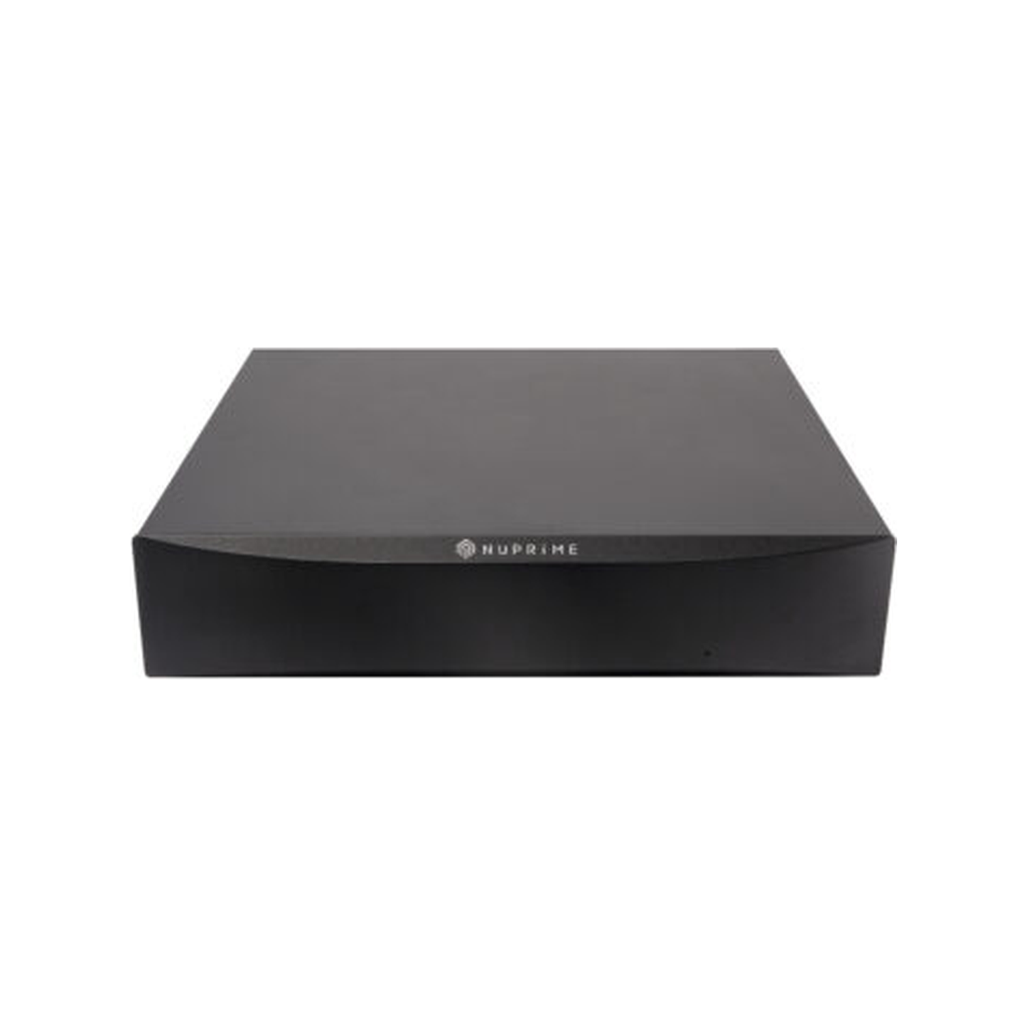 NuPrime SW-9X Netzwerk-Switch Frontansicht mit Gehäuseoberseite
