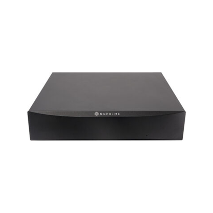 NuPrime SW-9X Netzwerk-Switch Frontansicht mit Gehäuseoberseite