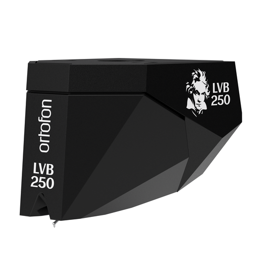 Ortofon 2M Black LVB 250 MM-Tonabnehmer Limited Edition Perspektivansicht links