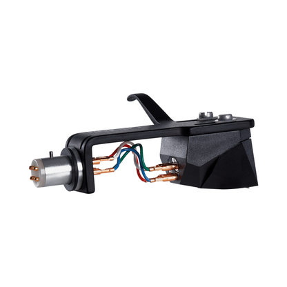 Ortofon 2M Black Premounted MM-Tonabnehmer mit SH-4 Headshell Rückansicht