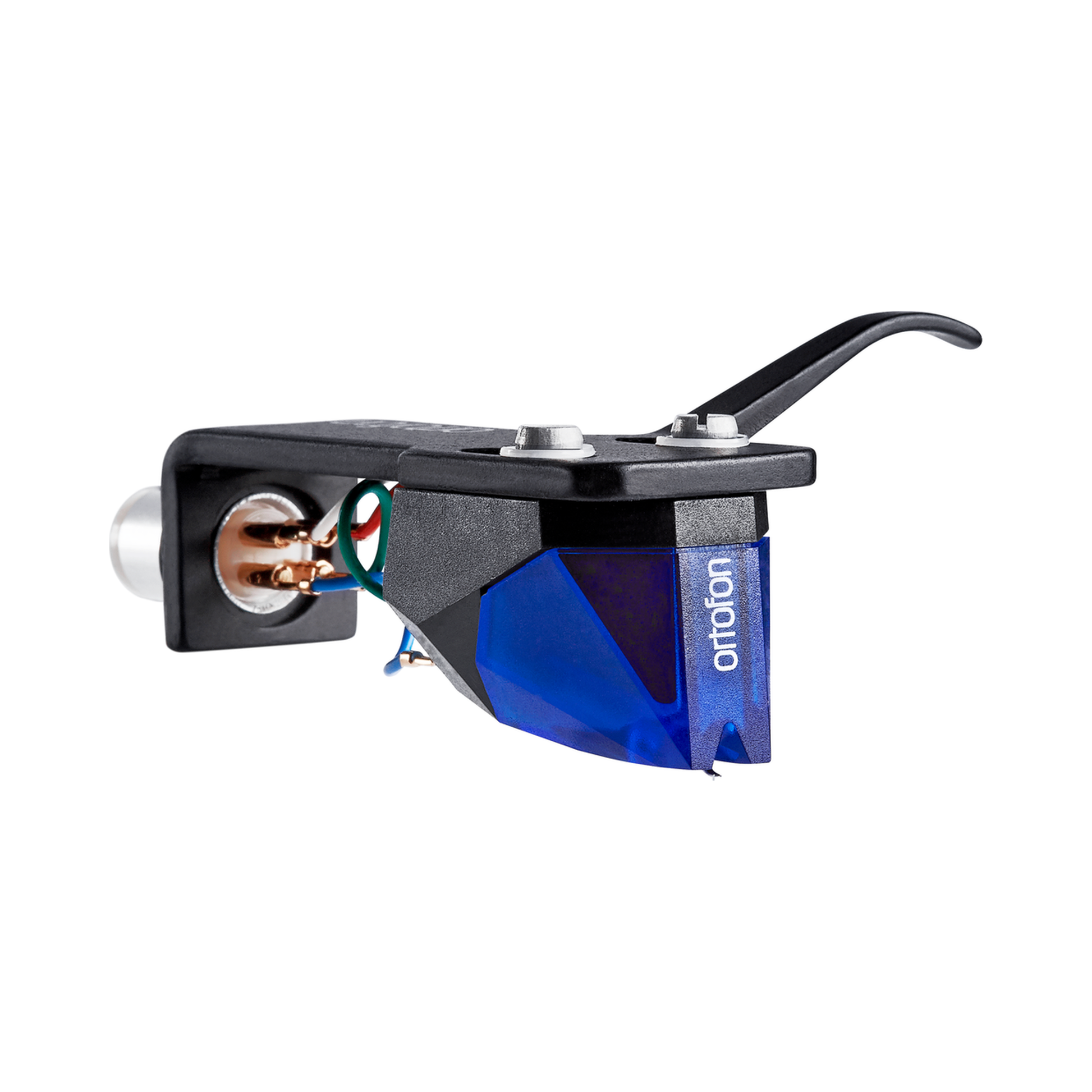 Ortofon 2M Blue Premounted MM-Tonabnehmer vormontiert Seitenansicht rechts