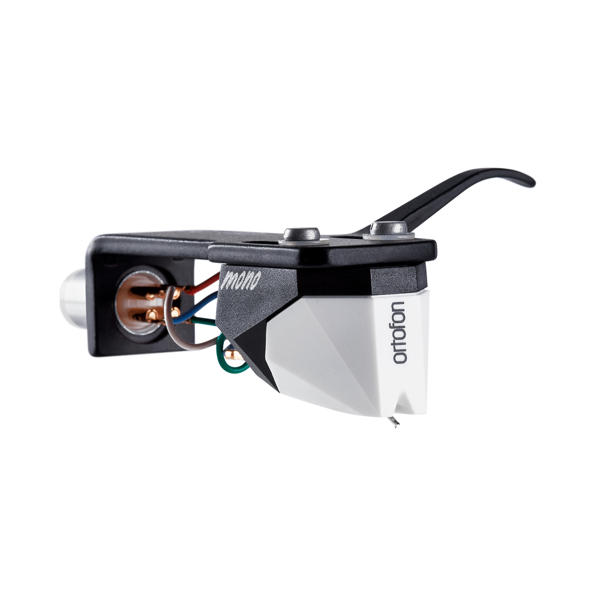 Ortofon 2M Mono Premounted MM-Tonabnehmer mit SH-4 Headshell Perspektivansicht rechts