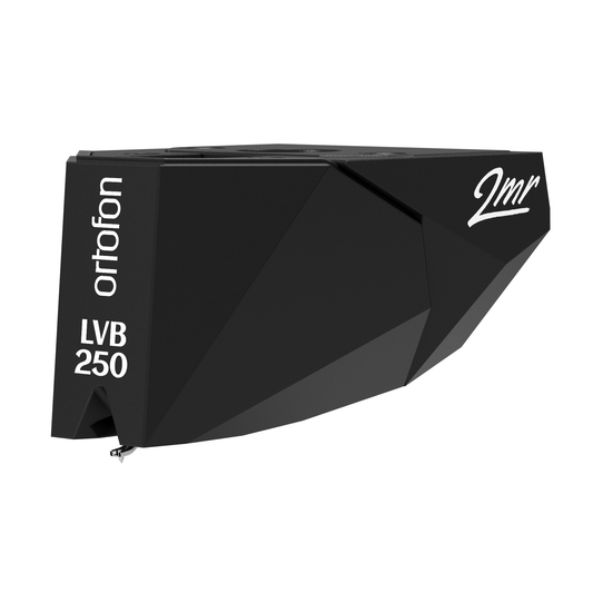 Ortofon 2MR Black LVB 250 MM-Tonabnehmer Limited Edition für Rega Tonarme Perspektivansicht links