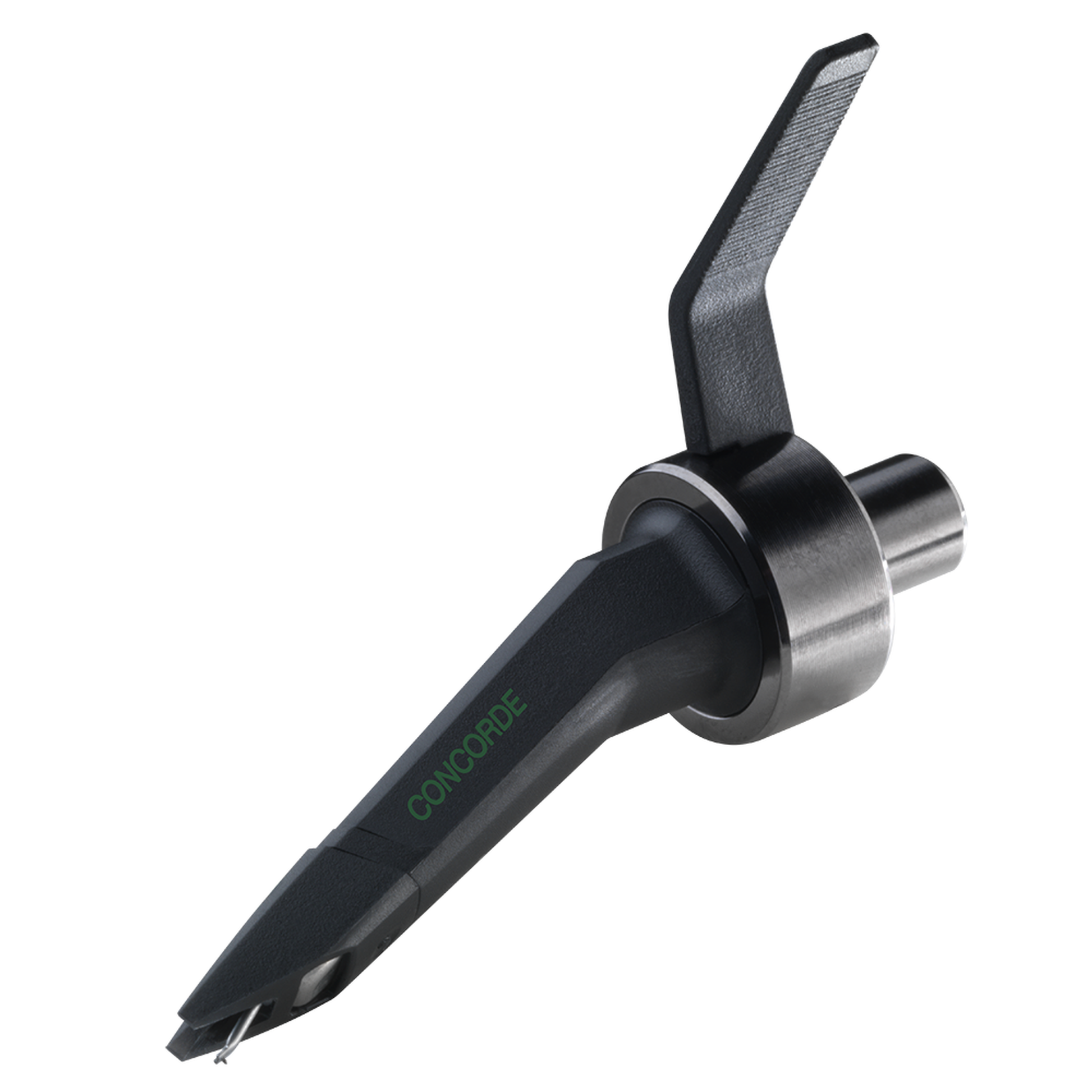 Ortofon Concorde MKII Mix Twin-Set DJ-Tonabnehmer Unteransicht mit sichtbarer Nadel