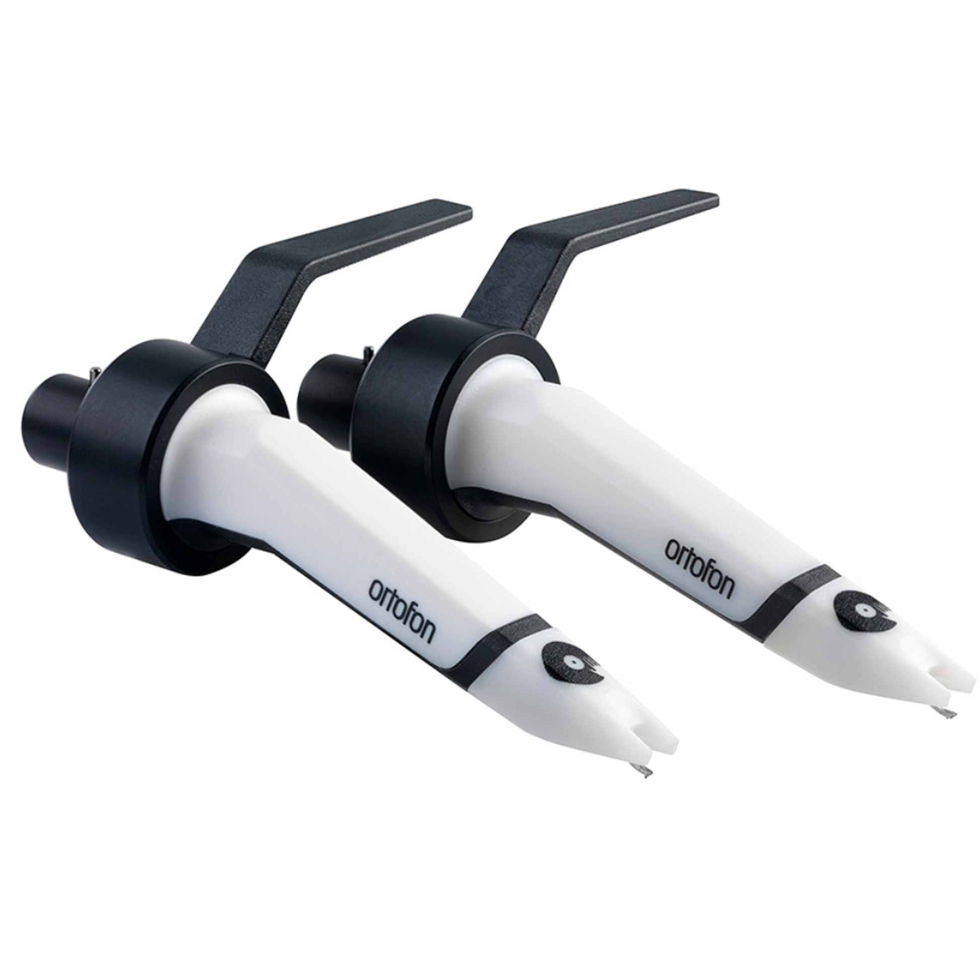 Ortofon Concorde MKII Twin Scratch Doppelpack mit zwei Scratch-Tonabnehmern im Flight Case