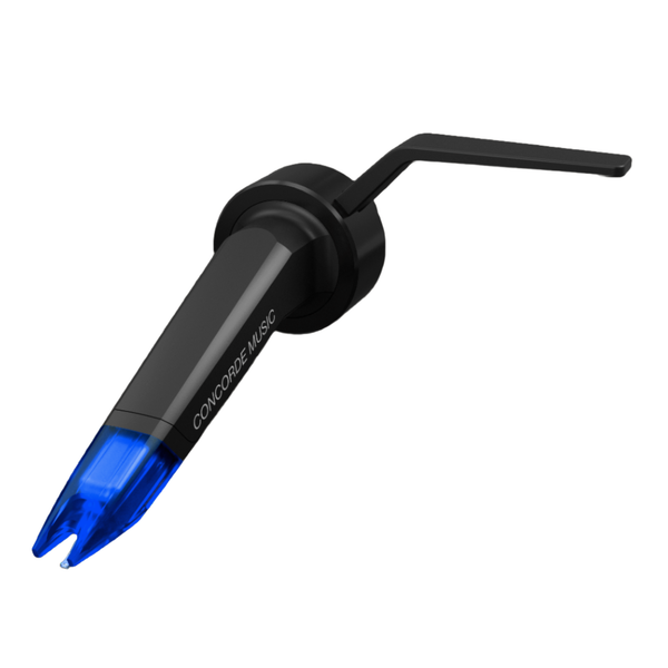 Ortofon Concorde Music Blue MM-Tonabnehmer Produktdetail, Perspektive von links
