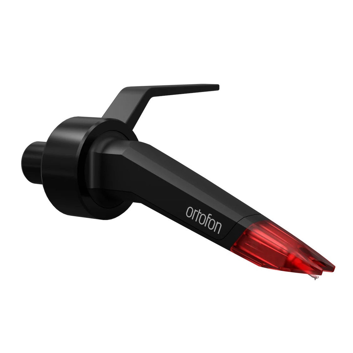 Ortofon Concorde Music Red MM-Tonabnehmer Seitenansicht von rechts, leicht geneigt