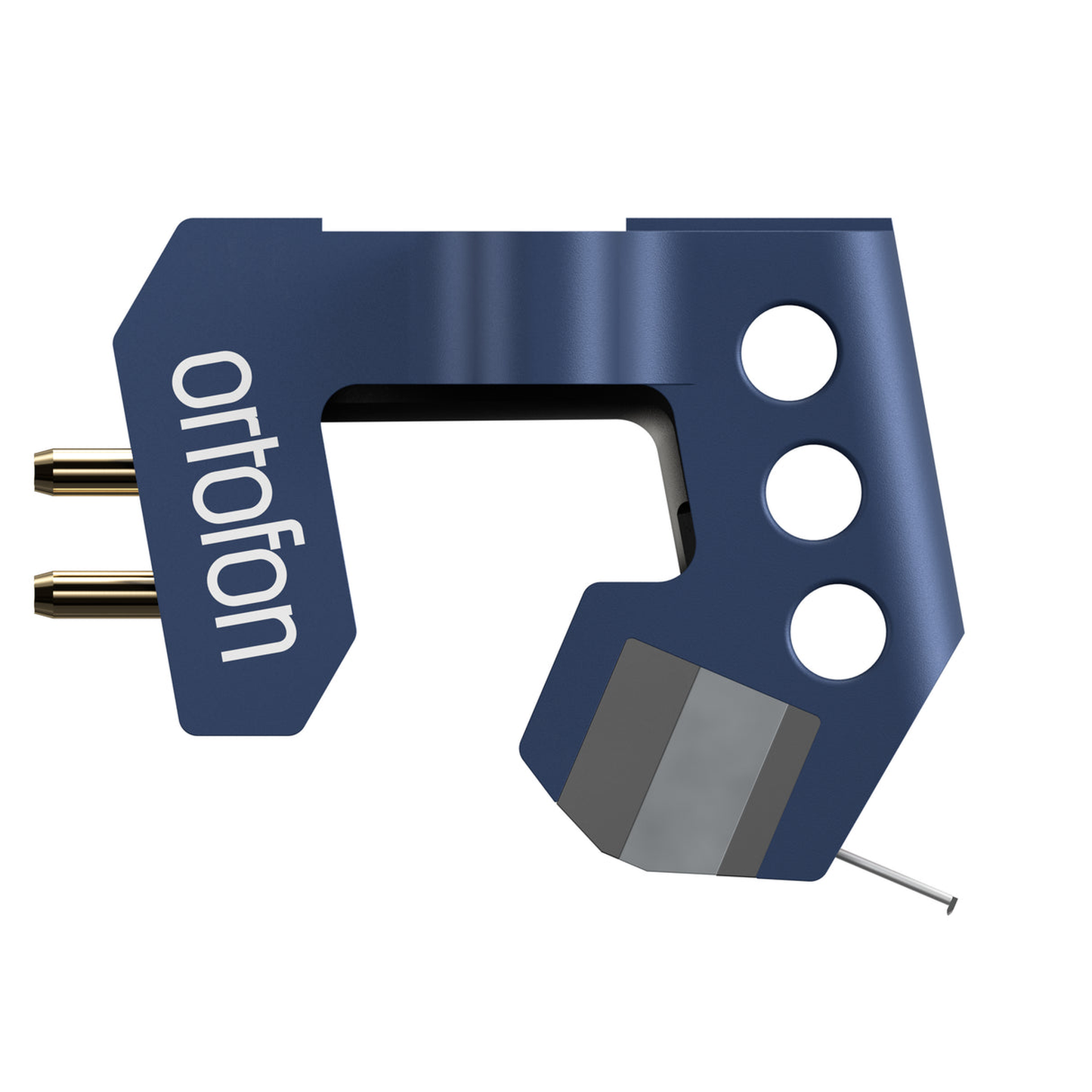 Ortofon MC 90X Limited Edition MC-Tonabnehmer Seitenansicht mit Ortofon-Schriftzug
