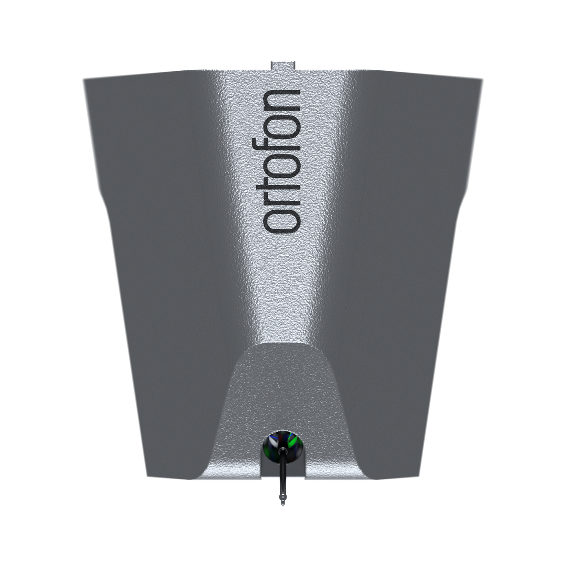 Ortofon MC Verismo High-End-MC-Tonabnehmer Frontansicht mit Nadelträger