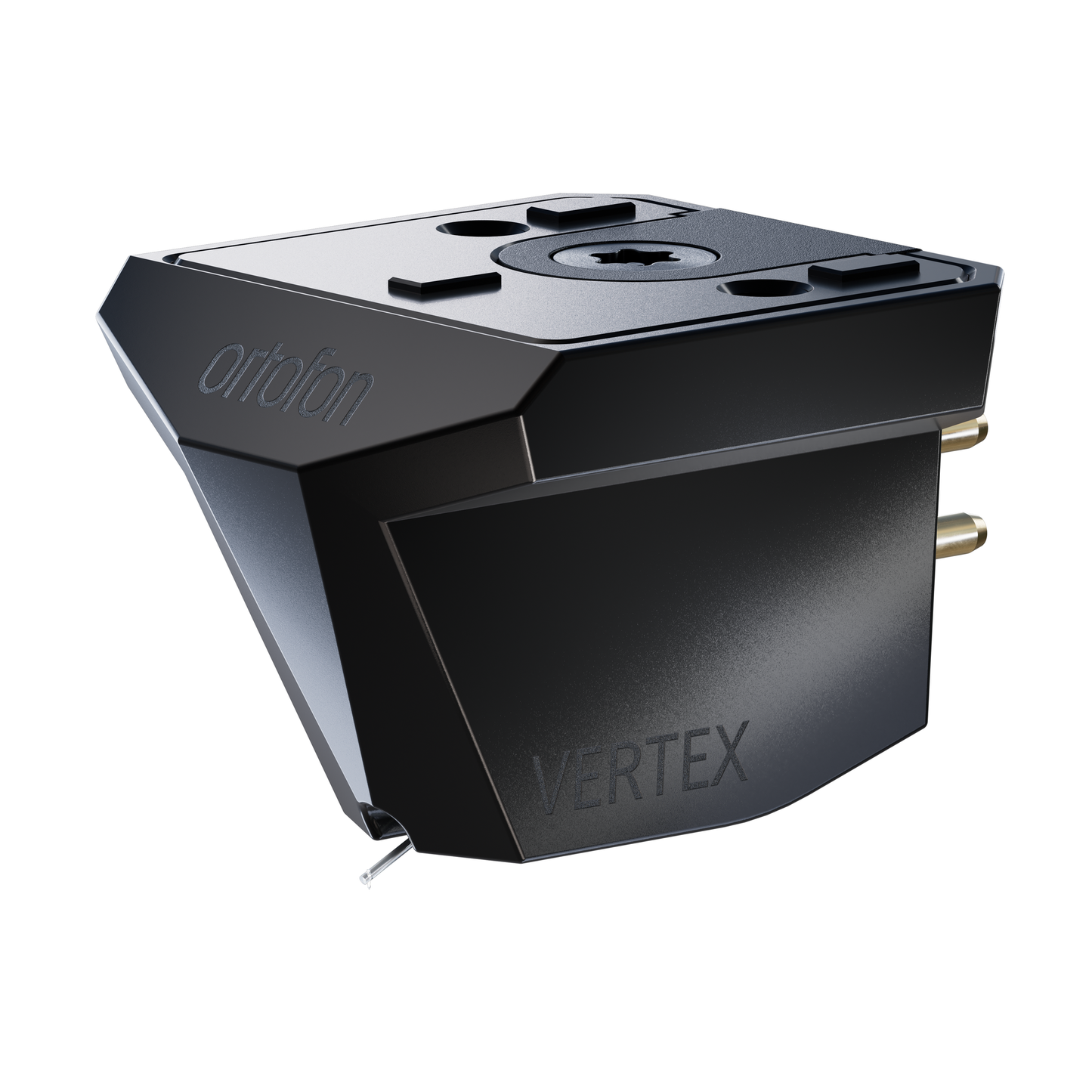 Ortofon MC Vertex High-End-MC-Tonabnehmer der Exclusives-Serie, Perspektive von links oben