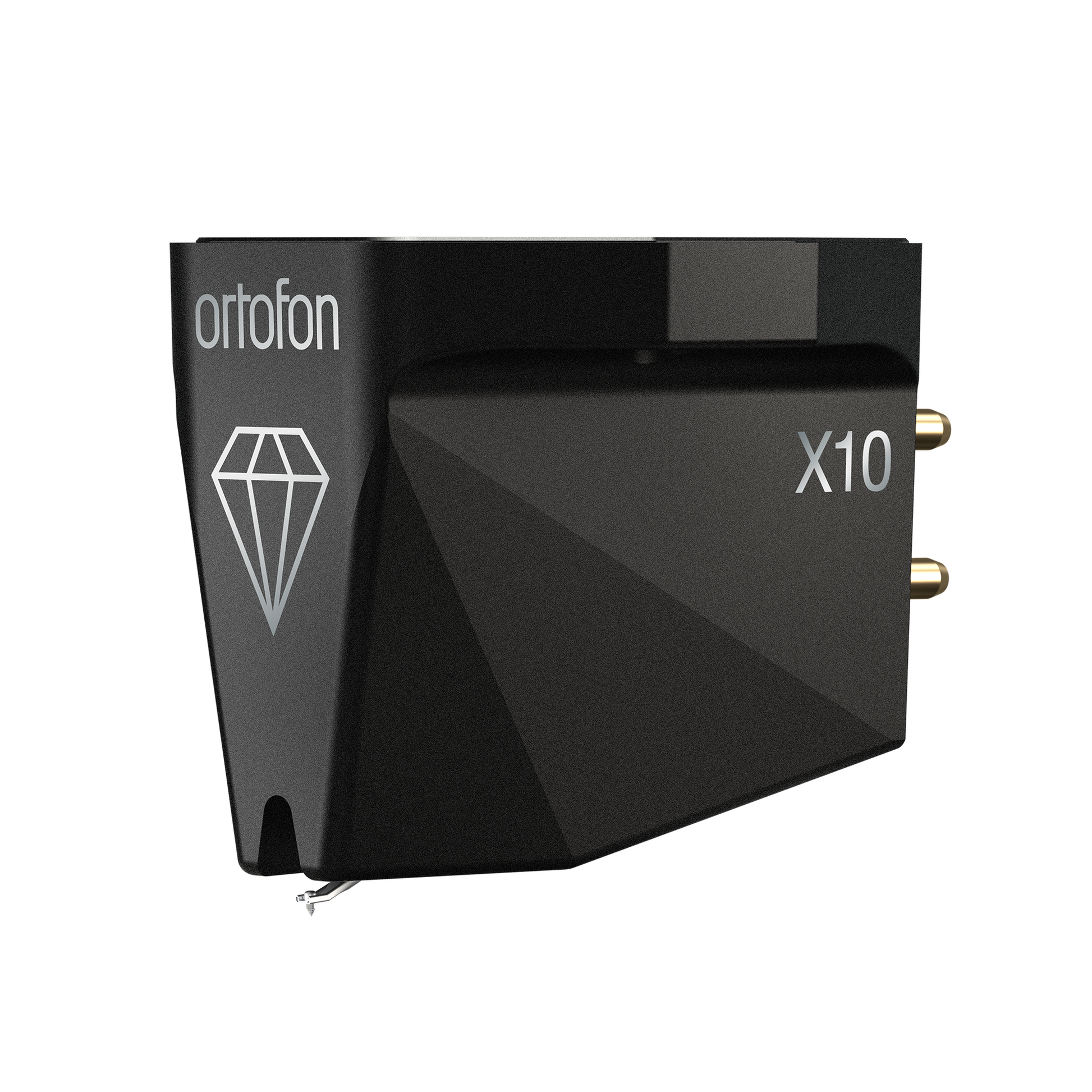 Ortofon MC X10 MC-Tonabnehmer, Ansicht von links