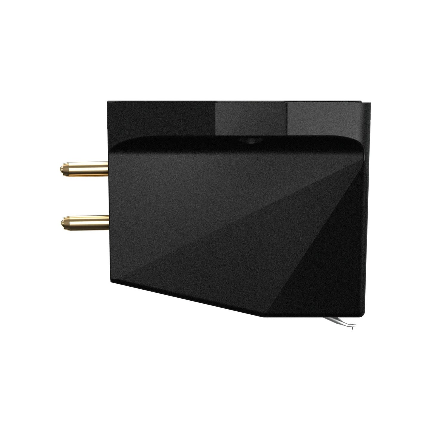 Ortofon MC X20 MC-Tonabnehmer Seitenansicht von rechts mit Anschluss-Pins