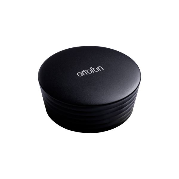 Ortofon Plattenstabilisator Heavy 350 g Schwarz Perspektivansicht