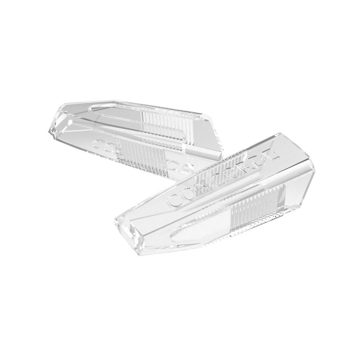 Ortofon Stylus Cover für Concorde MkII Nadelschutz Paar Schrägansicht