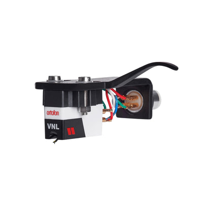 Ortofon VNL Premounted auf SH-4 DJ-Tonabnehmer Schrägansicht mit Nadel VNL II